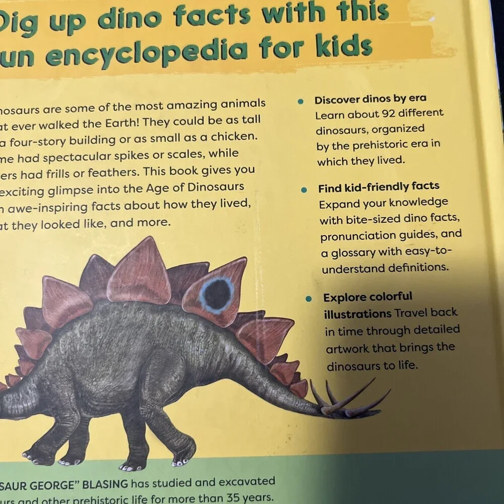 Rockridge Press dinosaur encyclopedia